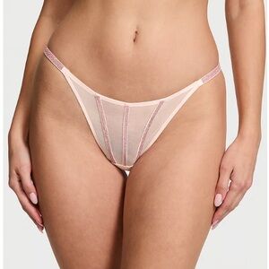 Victoria’s Secret Sheer Shine Thong Panty